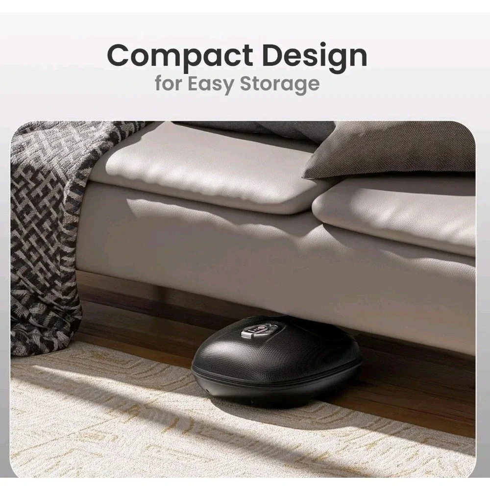 RENPHO Foot Massager Machine with Heat Shiatsu Deep Kneading Neuropathy ‎ Remote